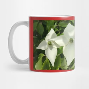 Peaceful White Star Dogwood Mug